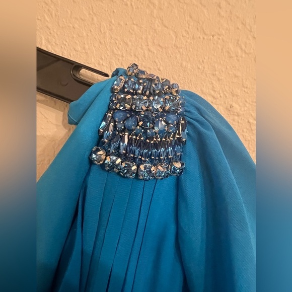 Sachin & Babi MaKayla Gown NWT - AZURE - Picture 7 of 12